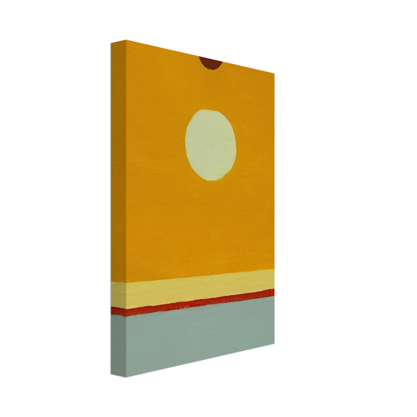 Etel Adnan - Untitled - 2014 Canvas - 70x100 cm / 28x40 inches-canvas