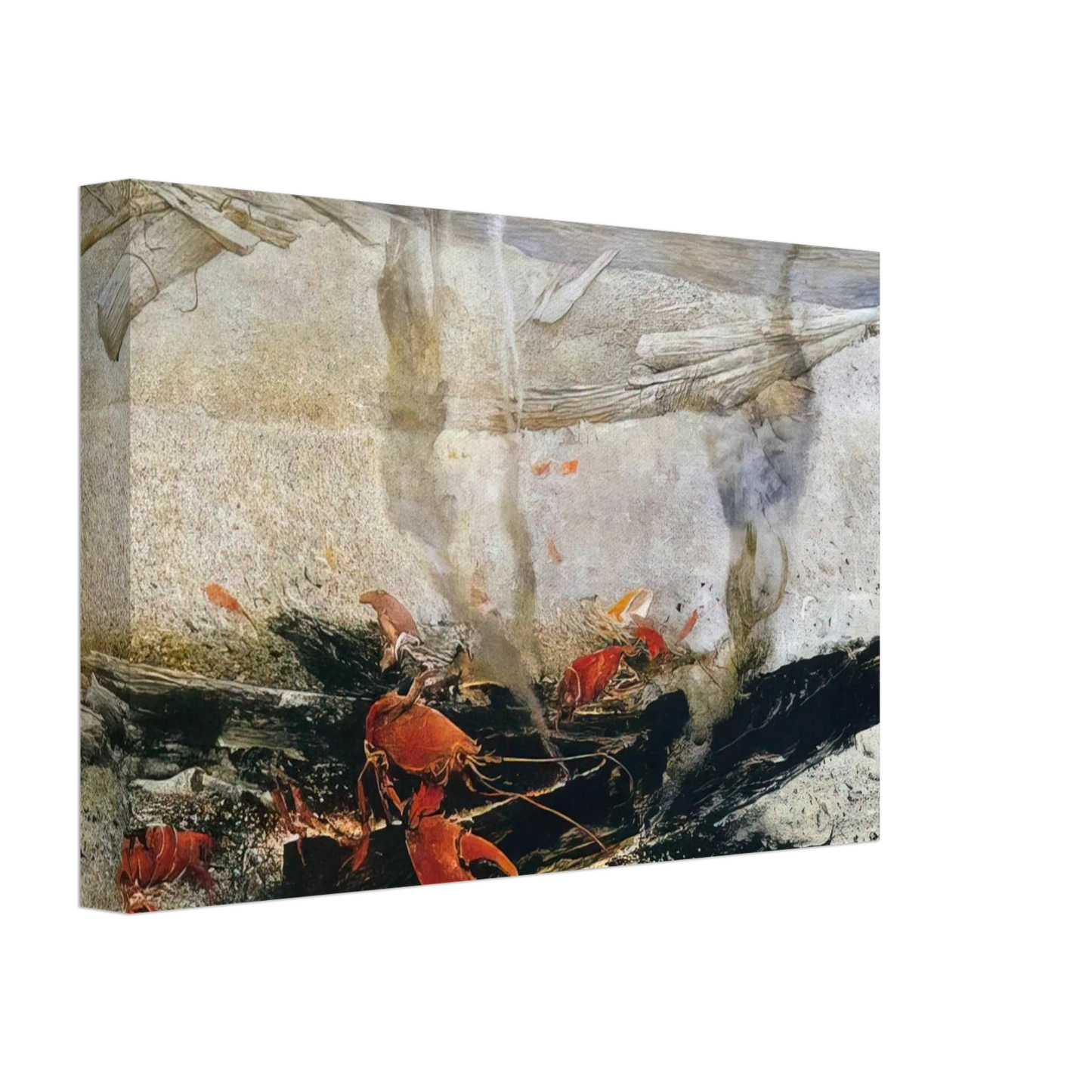 Andrew Wyeth - EMBERS 2000 Canvas - 70x100 cm / 28x40 inches-canvas