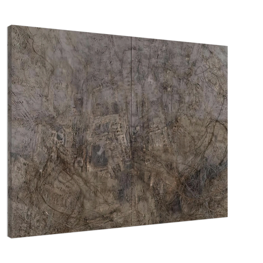 Anselm Kiefer - LILITH 1989 Canvas - 20x30 cm / 8x12 inches-canvas