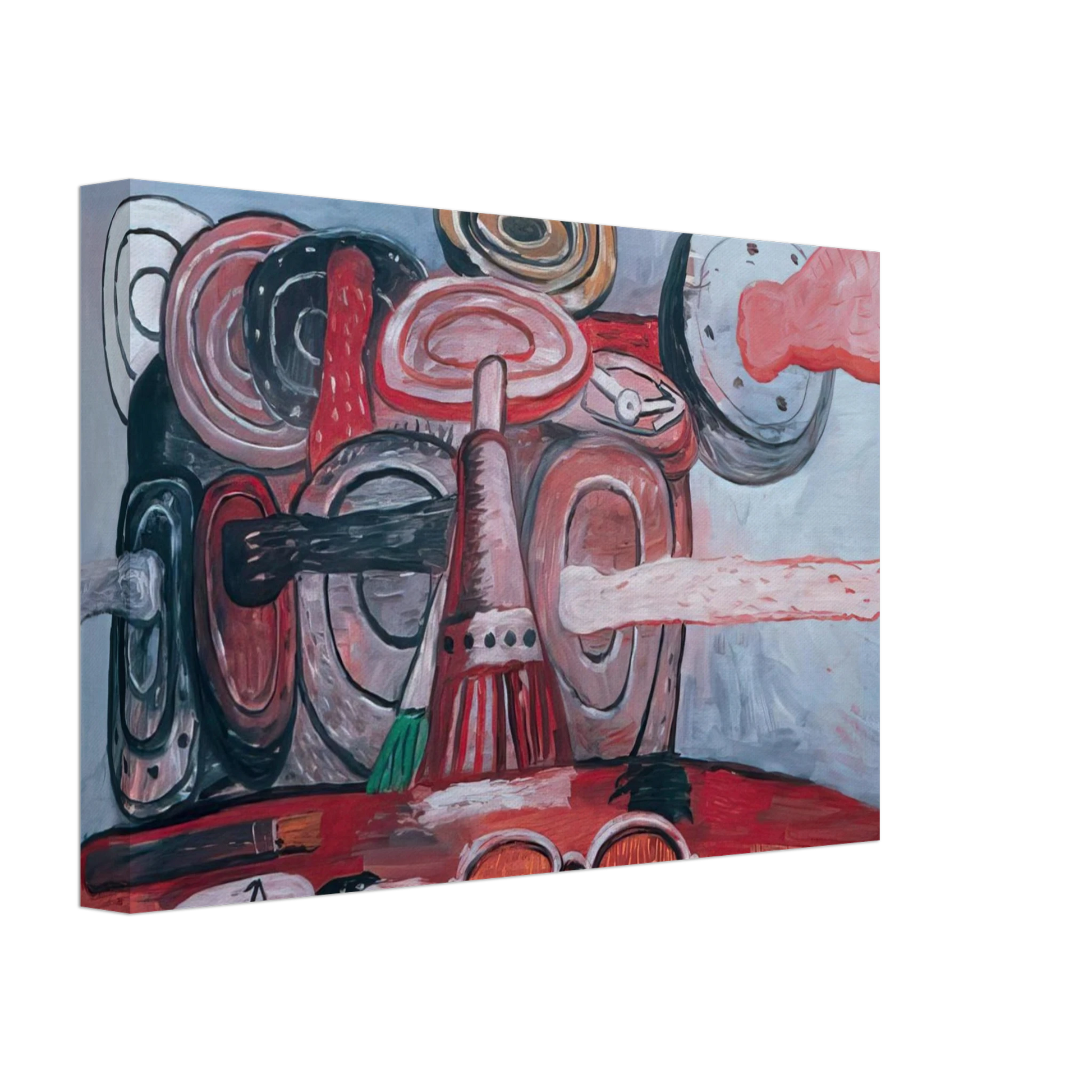 Philip Guston - AS IT GOES Canvas - 70x100 cm / 28x40 inches-canvas