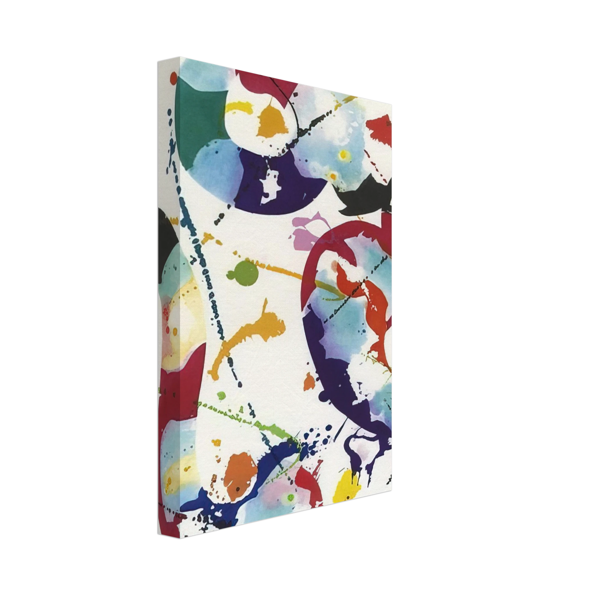 Sam Francis - Untitled  SFE-85  Canvas - 40x60 cm / 16x24 inches-canvas