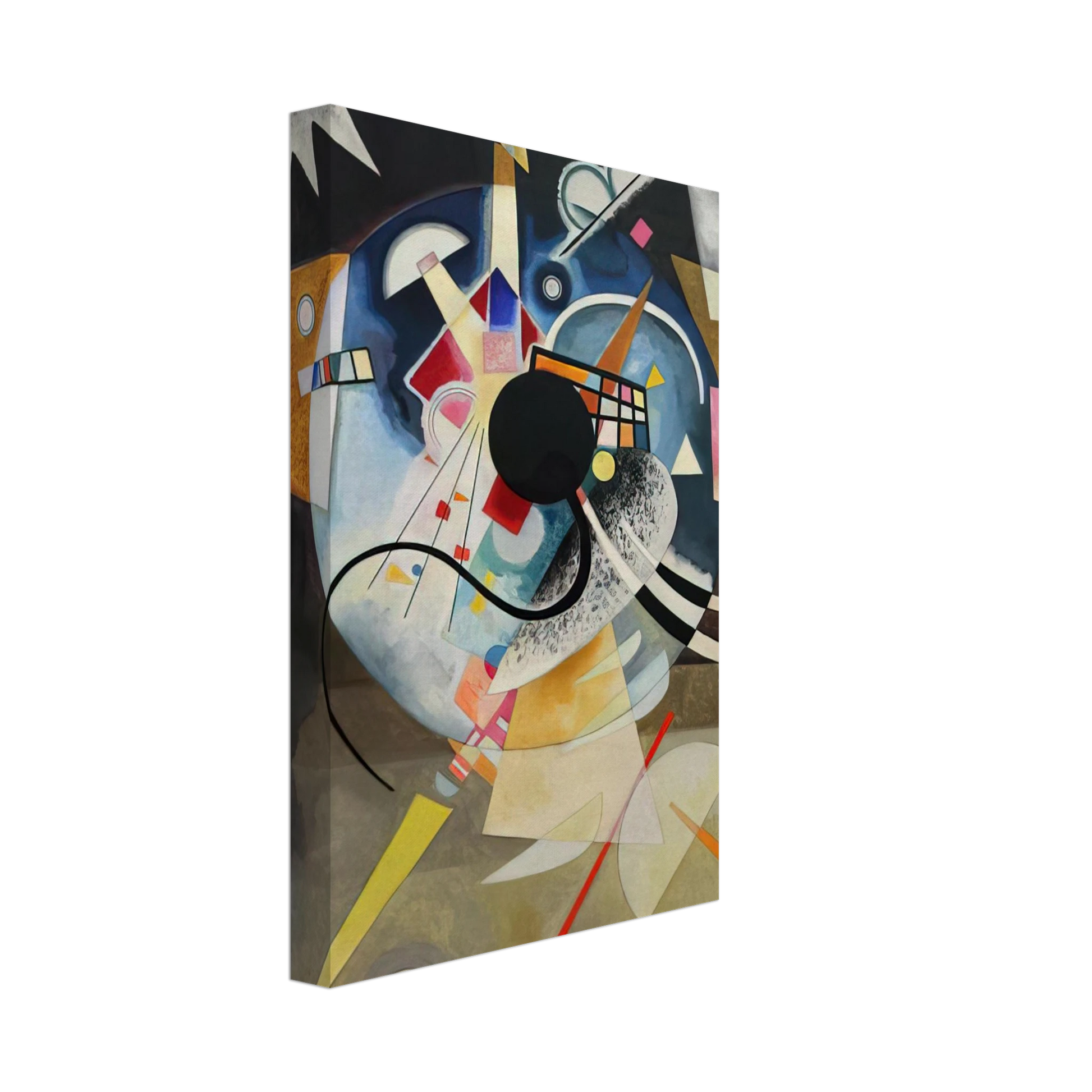 Wassily Kandinsky - A CENTRE 1924 Canvas - 70x100 cm / 28x40 inches-canvas