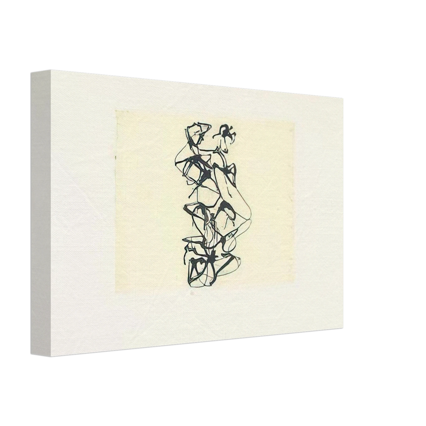 Brice Marden - Cyprian Evocation - 1992 Canvas - 70x100 cm / 28x40 inches-canvas