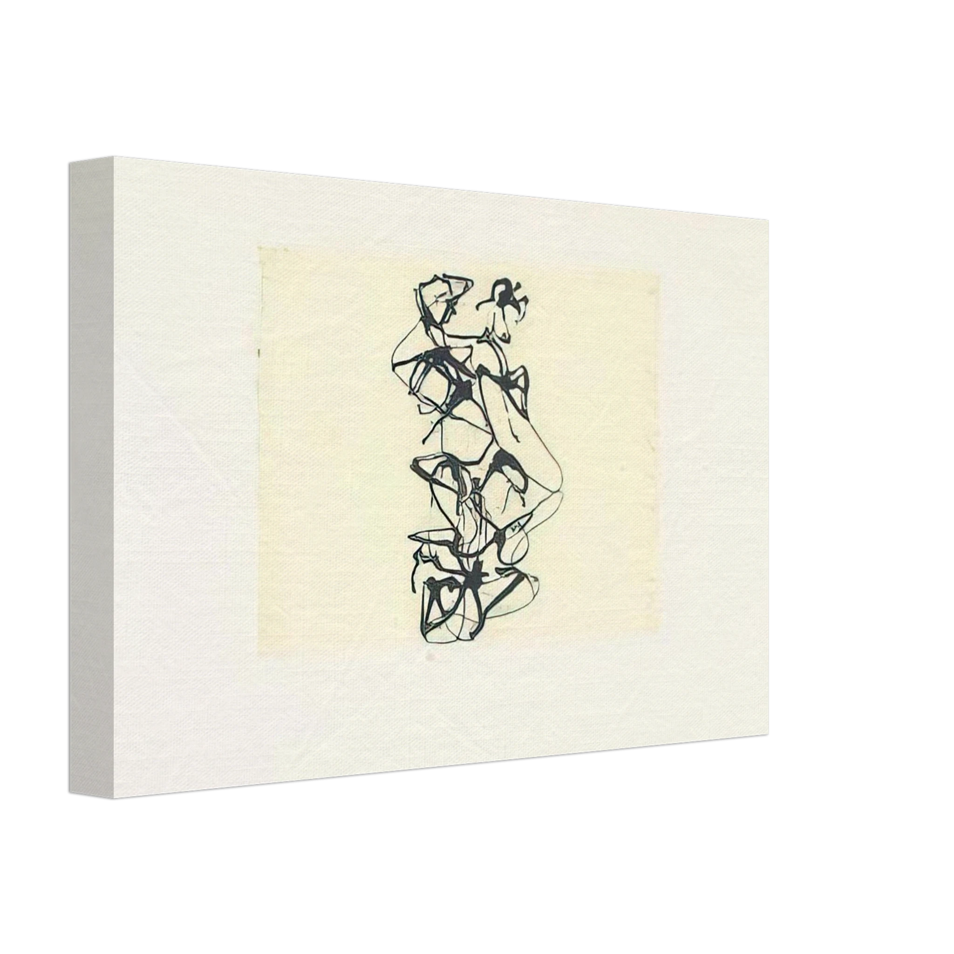 Brice Marden - Cyprian Evocation - 1992 Canvas - 70x100 cm / 28x40 inches-canvas