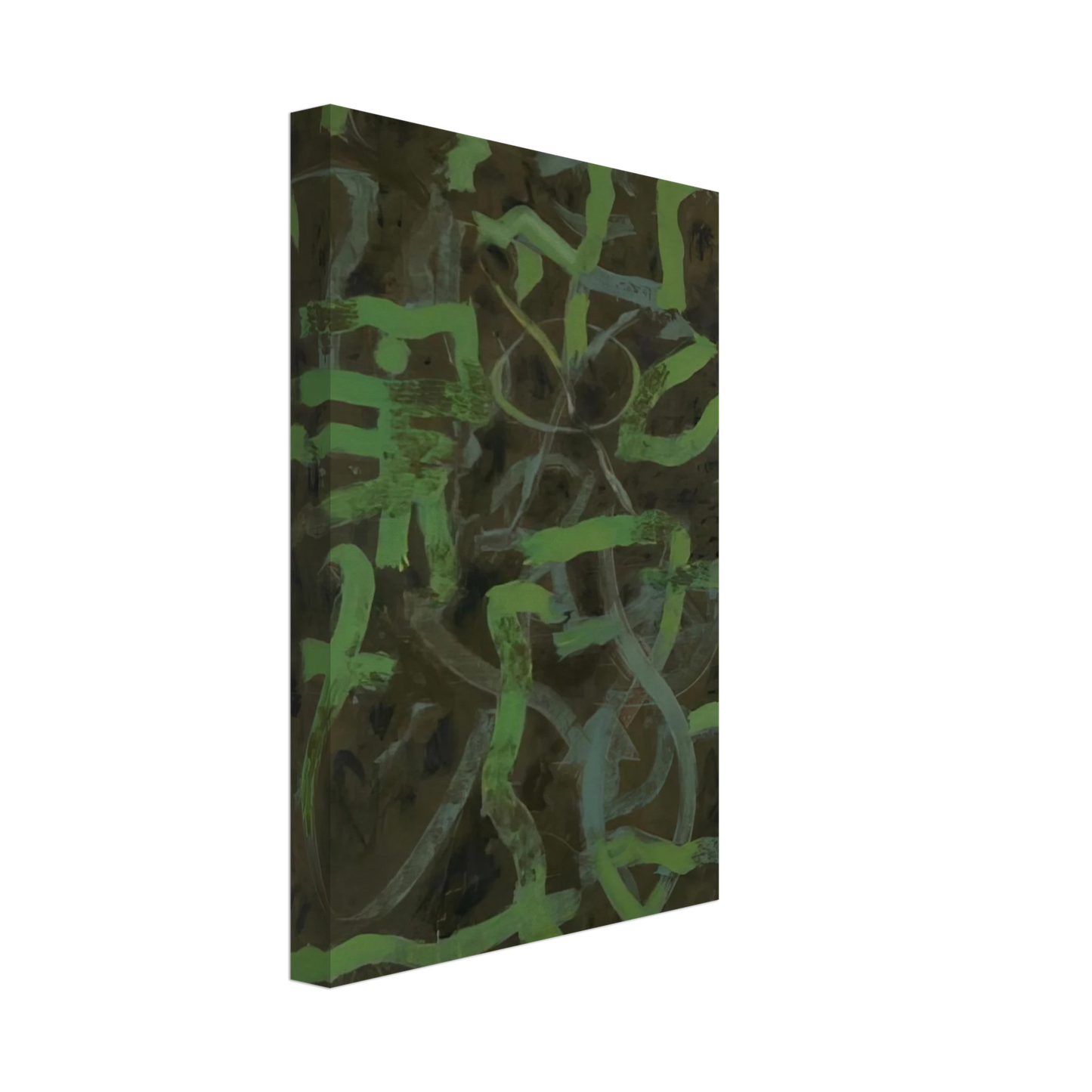 Bradley Walker Tomlin - Green - 1948 Canvas - 70x100 cm / 28x40 inches-canvas