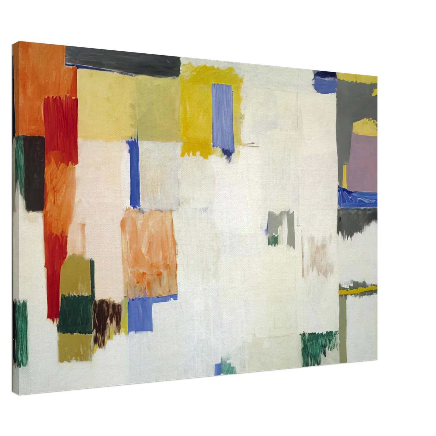 Giorgio Cavallon - Untitled - 1956 Canvas - 20x30 cm / 8x12 inches-canvas