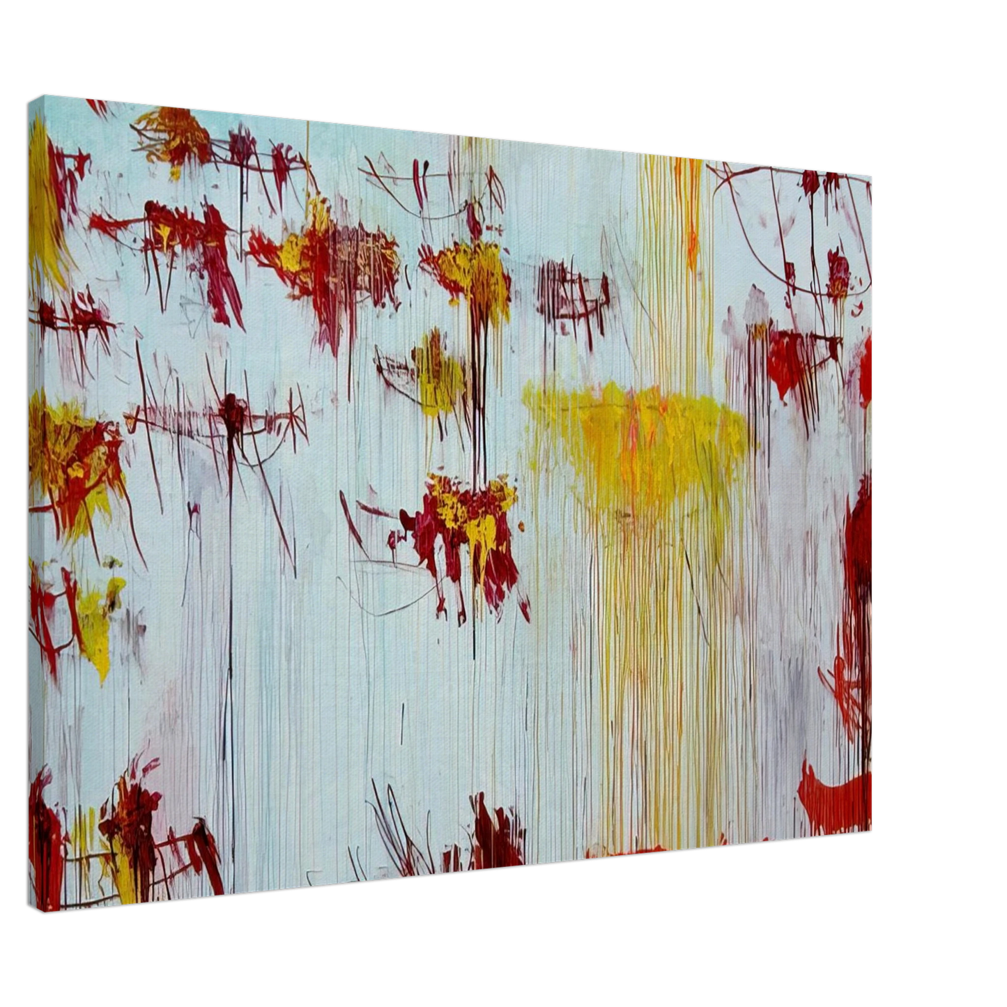 Cy Twombly - Lepanto, Part X Canvas - 20x30 cm / 8x12 inches-canvas