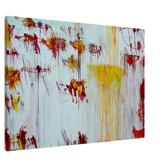 Cy Twombly - Lepanto, Part X Canvas - 20x30 cm / 8x12 inches-canvas