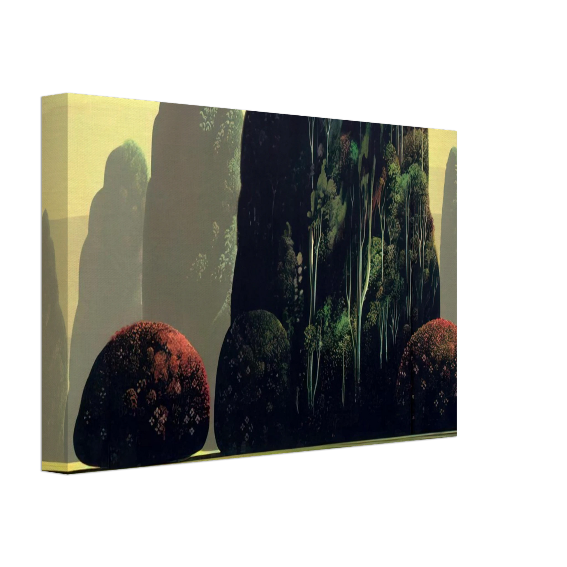 Eyvind Earle - Autumn Eucalyptus Canvas - 70x100 cm / 28x40 inches-canvas