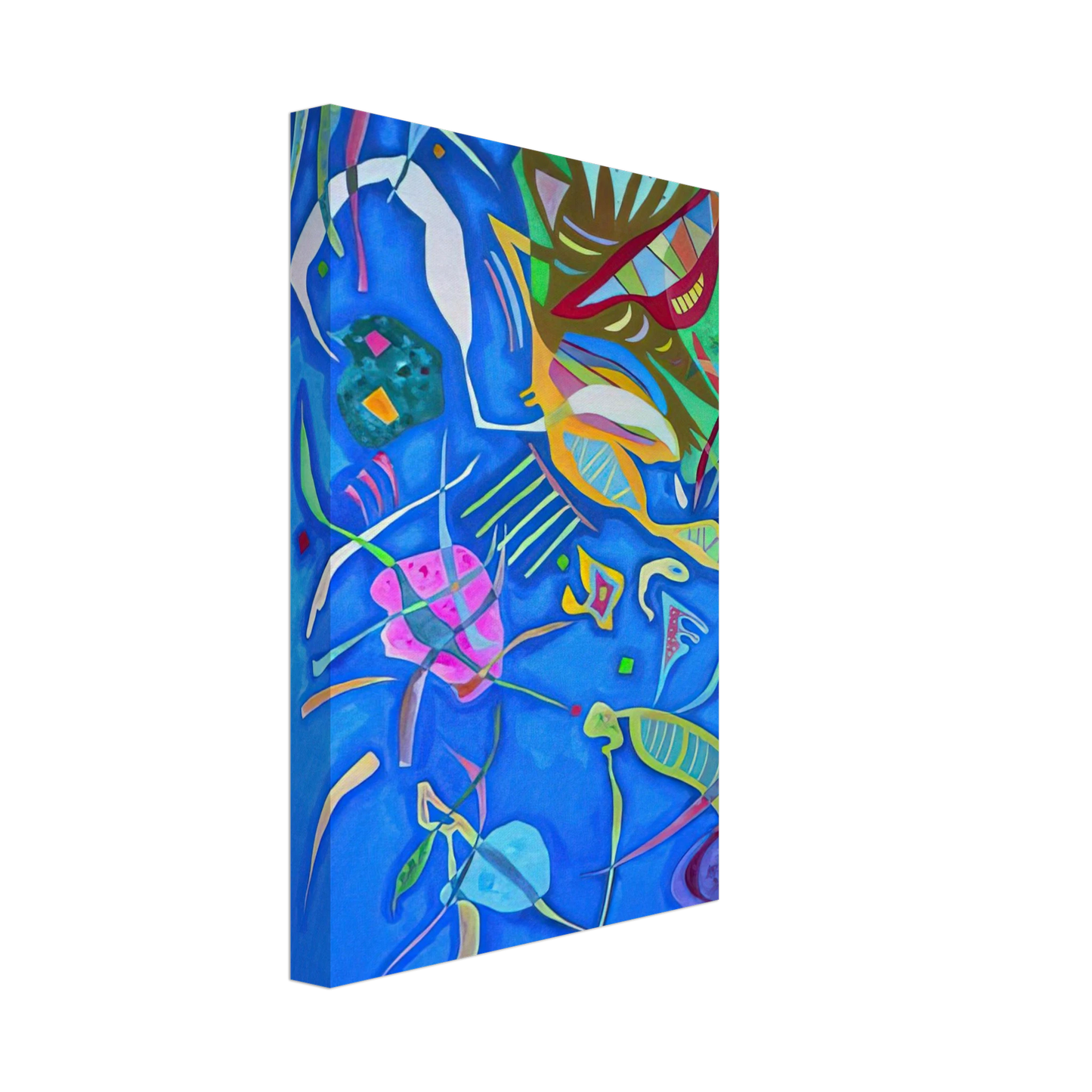 Wassily Kandinsky - GROUPING 1937 Canvas - 70x100 cm / 28x40 inches-canvas