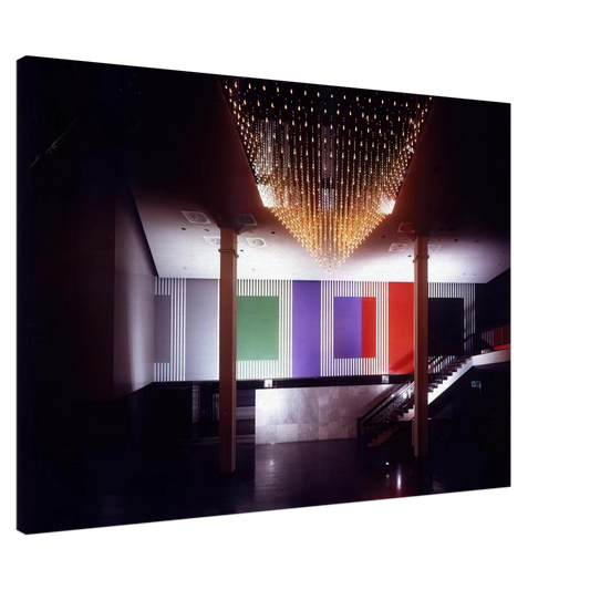 Daniel Buren - Double Rhythm - 1991 Canvas - 20x30 cm / 8x12 inches-canvas