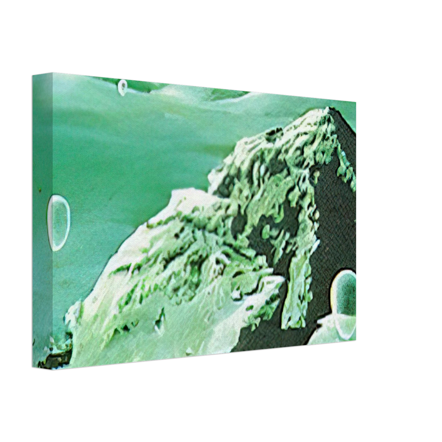 Clarence Holbrook Carter - Eschantos #15 - 1980 Canvas - 40x60 cm / 16x24 inches-canvas