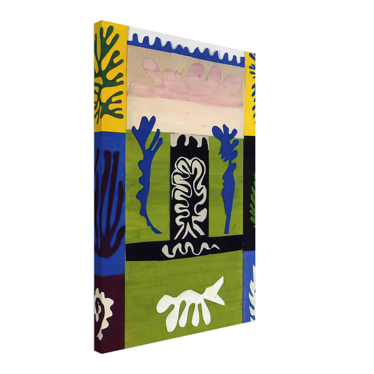 Henri Matisse - CUT OUTS 5 Canvas - 40x60 cm / 16x24 inches-canvas