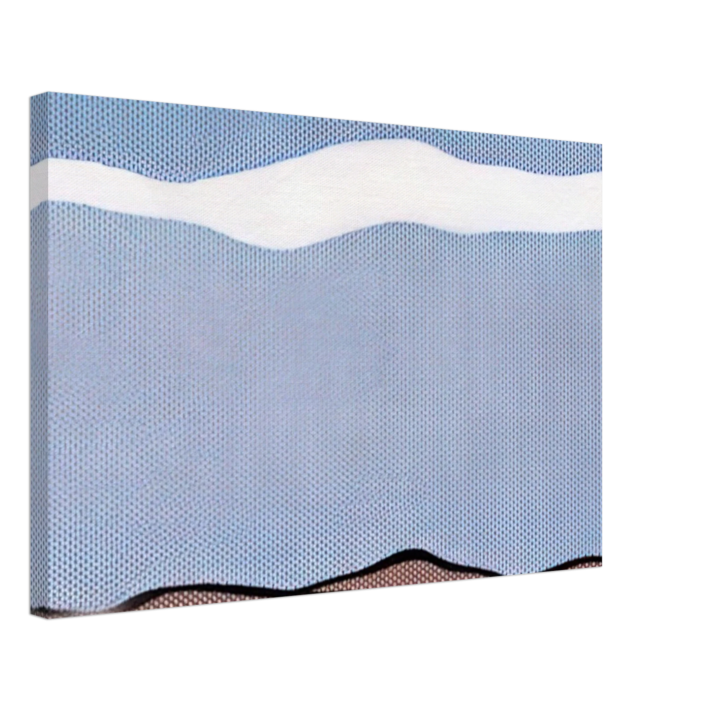 Roy Lichtenstein - LANDSCAPE 1964 Canvas - 40x60 cm / 16x24 inches-canvas
