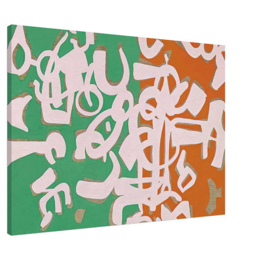 Carla Accardi - Apparenti tinte - 1990 Canvas - 20x30 cm / 8x12 inches-canvas