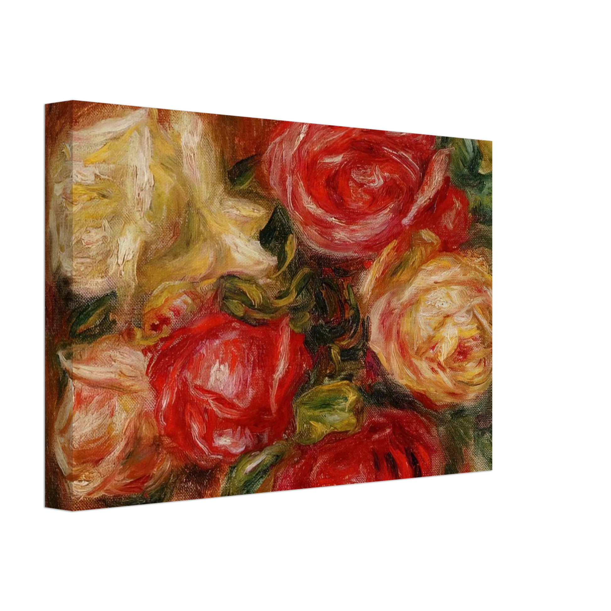 Pierre-Auguste Renoir - Bouquet of Flowers Canvas - 40x60 cm / 16x24 inches-canvas