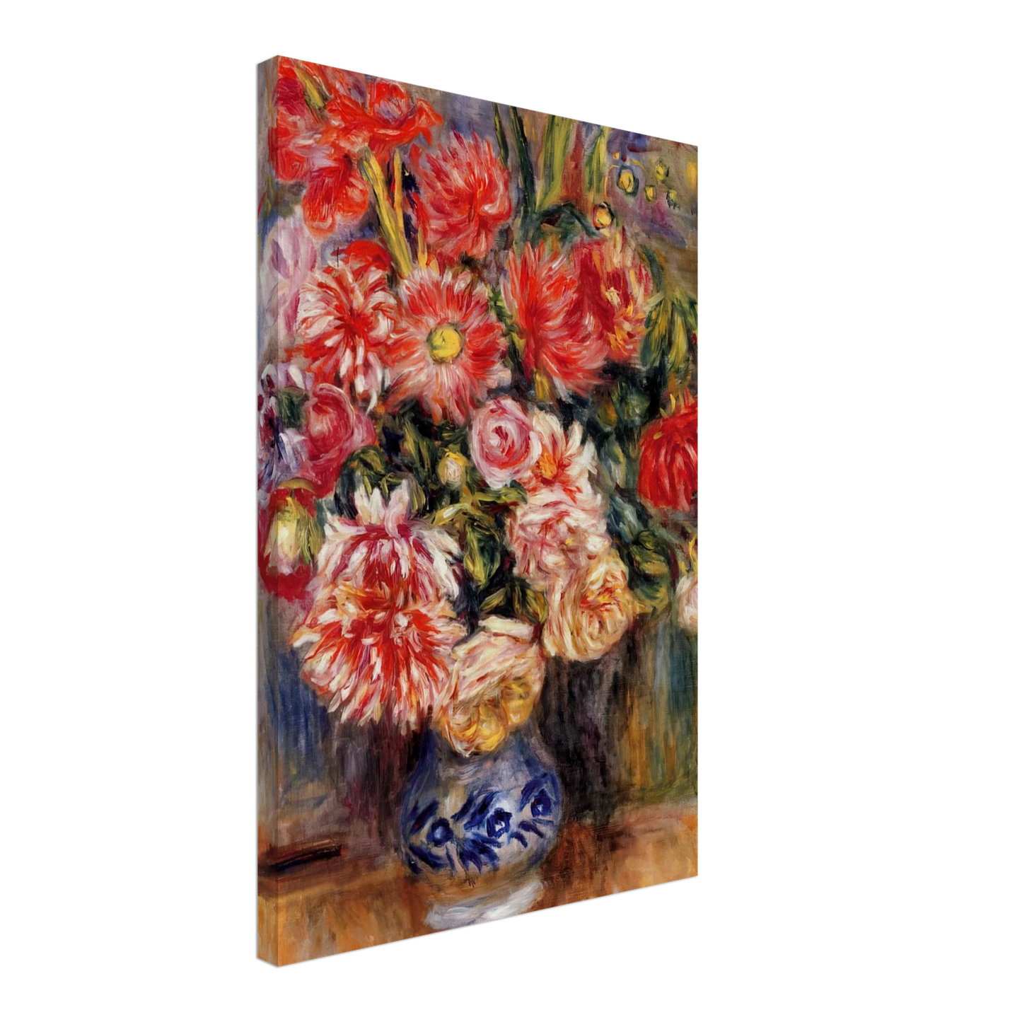 Pierre-Auguste Renoir - Bouquet Canvas - 70x100 cm / 28x40 inches-canvas