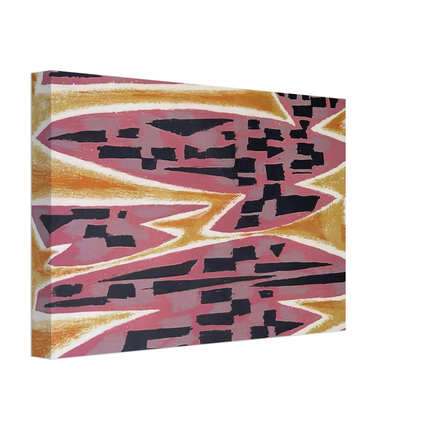 Alfred Manessier - Abstract Composition - 1955 Canvas - 40x60 cm / 16x24 inches-canvas