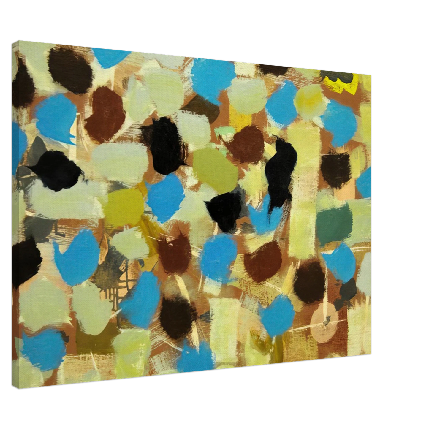 Bradley Walker Tomlin - Number 7 - 1953 Canvas - 20x30 cm / 8x12 inches-canvas