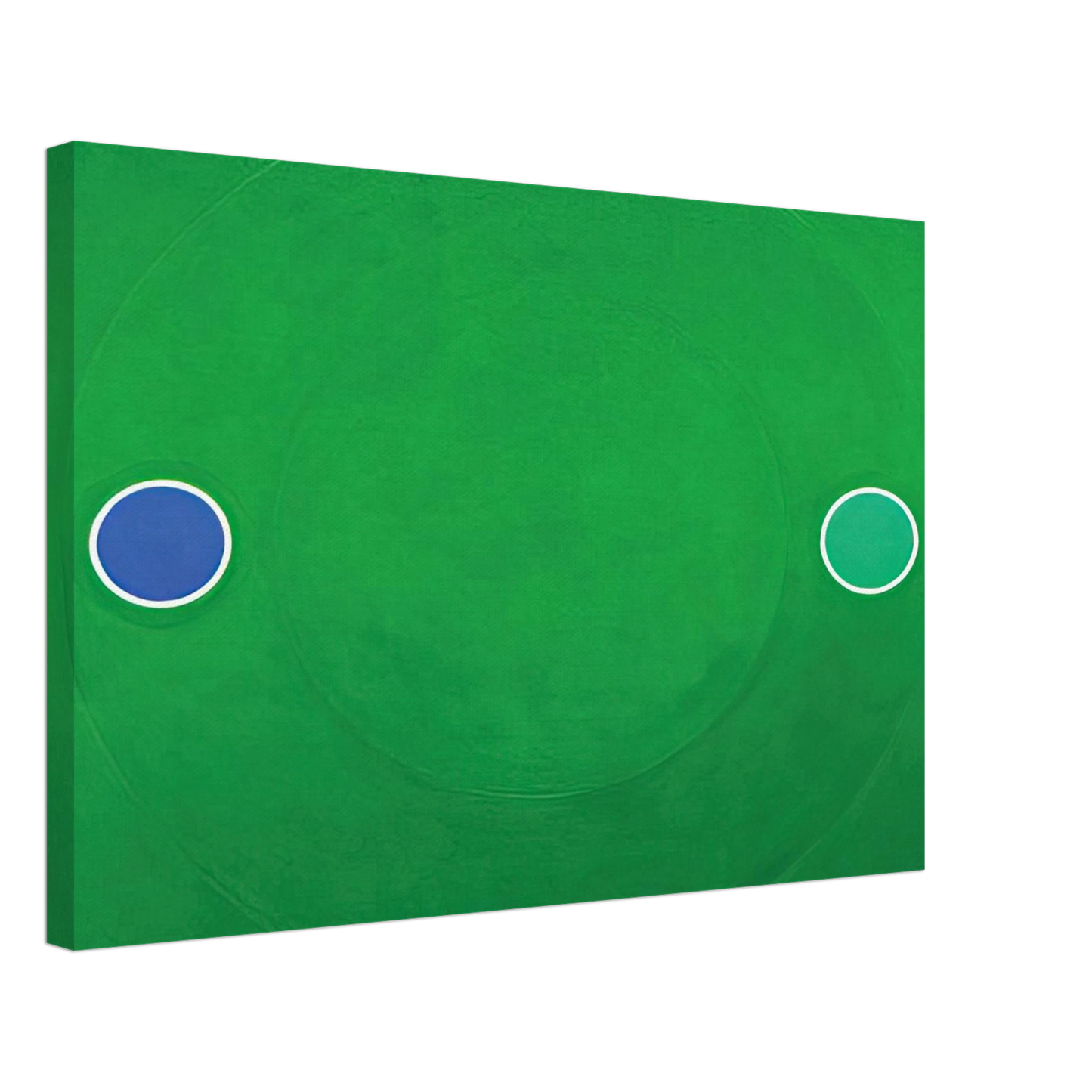 Thomas Downing - Green Melt - 1966 Canvas - 40x60 cm / 16x24 inches-canvas