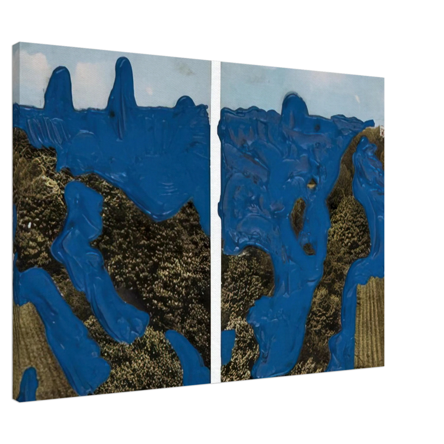 Dieter Roth - Postcard - 1968 Canvas - 20x30 cm / 8x12 inches-canvas