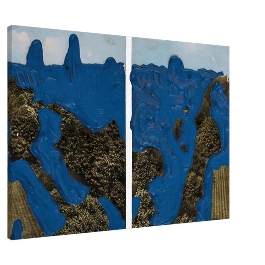 Dieter Roth - Postcard - 1968 Canvas - 20x30 cm / 8x12 inches-canvas