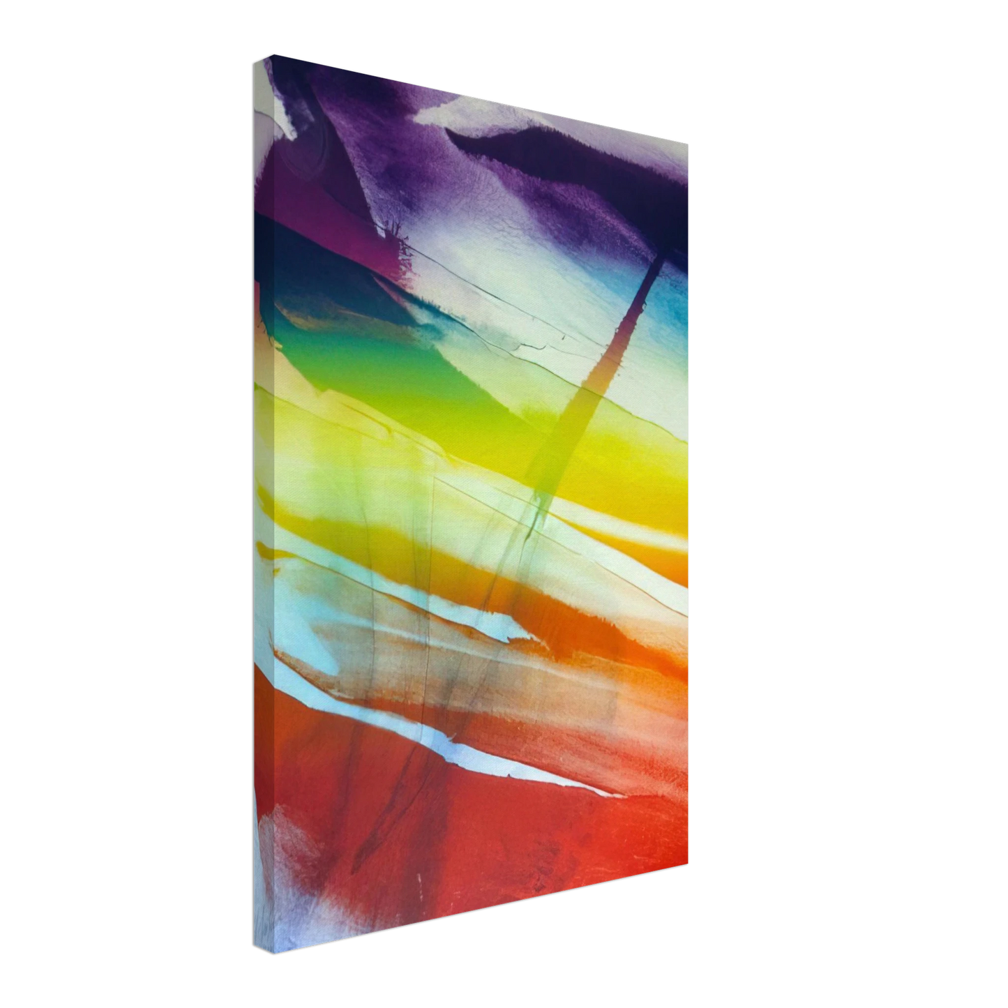 Paul Jenkins - Phenomena Franklin s Kite Canvas - 70x100 cm / 28x40 inches-canvas