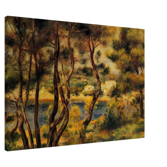 Pierre-Auguste Renoir - Cape Saint Jean Canvas - 20x30 cm / 8x12 inches-canvas
