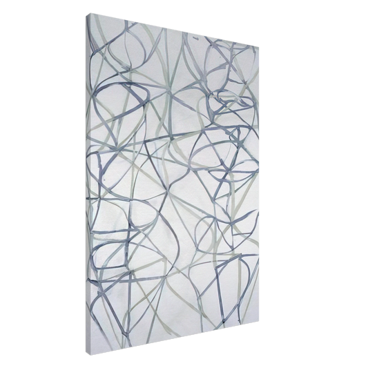 Brice Marden - Couplet III - 1989 Canvas - 20x30 cm / 8x12 inches-canvas