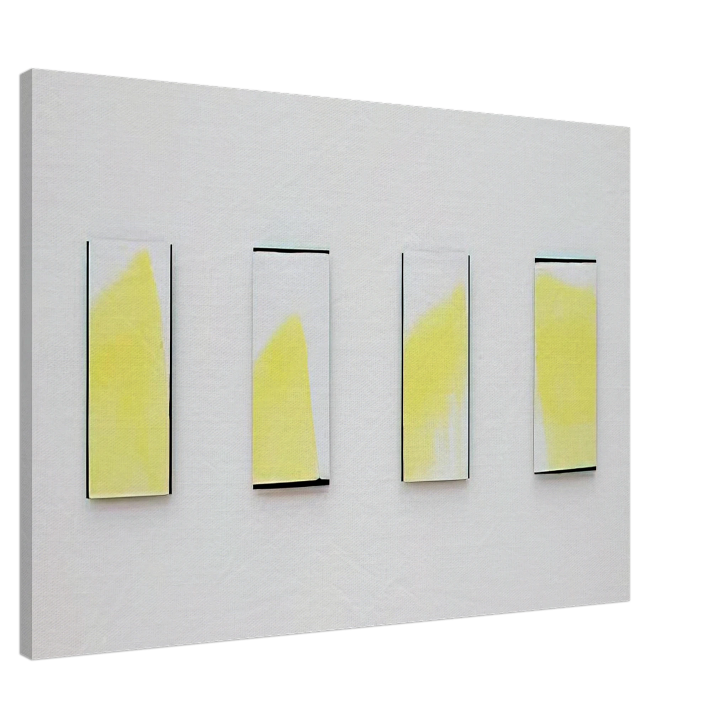 Blinky Palermo - OHNE TITEL 1977 2 Canvas - 20x30 cm / 8x12 inches-canvas