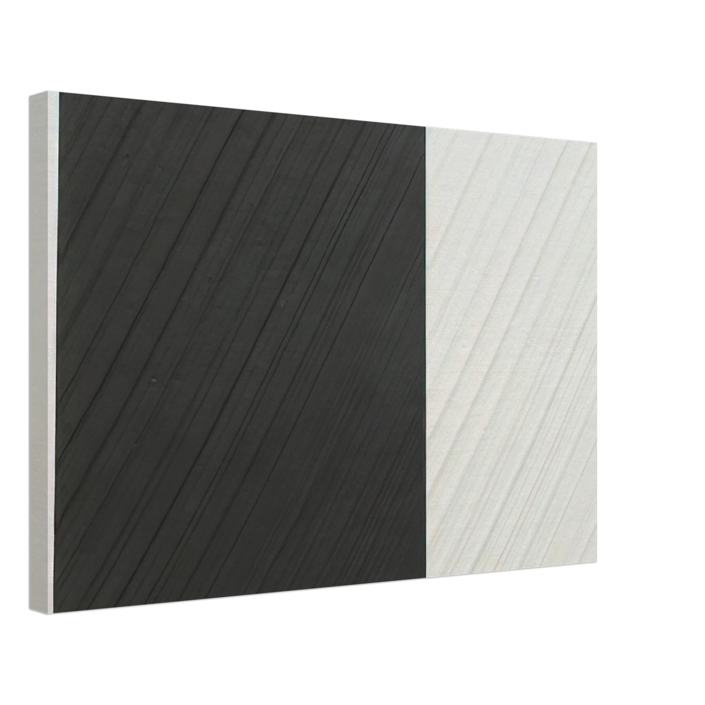 Pierre Soulages - Untitled - 1991 Canvas - 40x60 cm / 16x24 inches-canvas