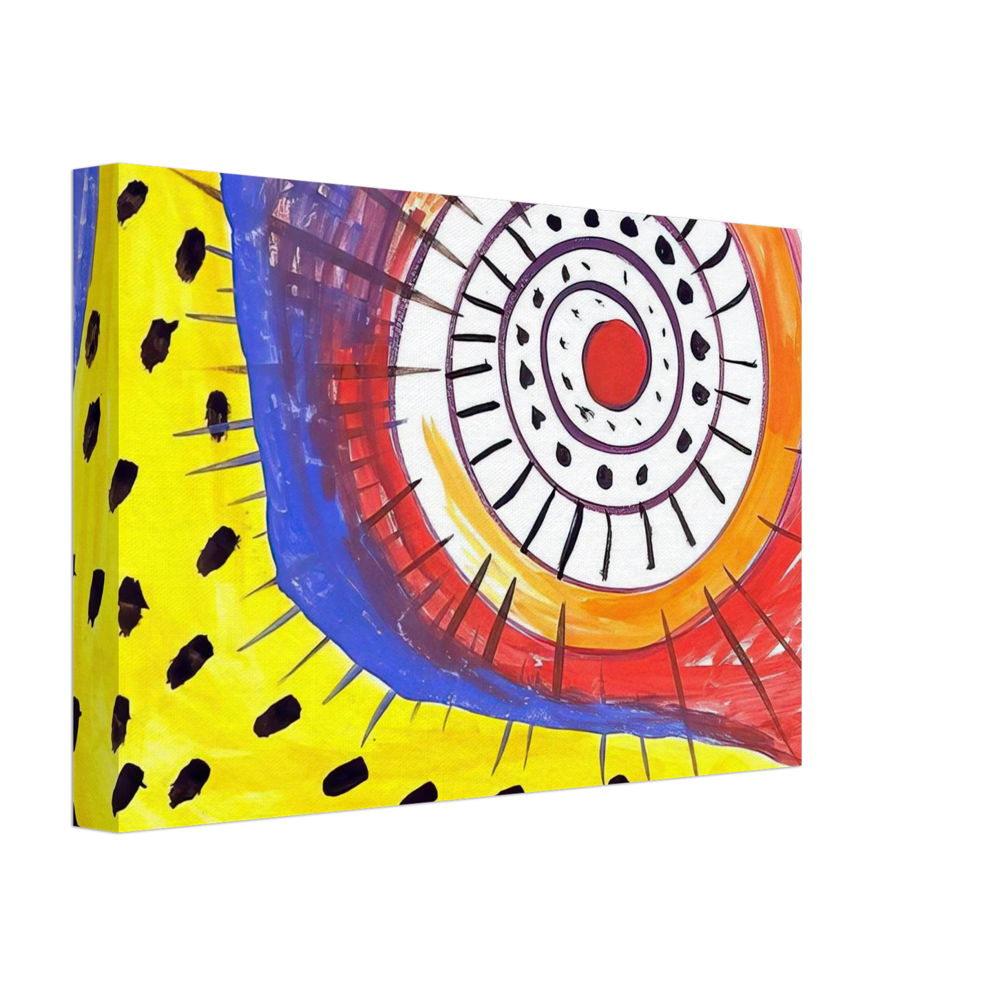Alexander Calder - SPIRAL COMPOSITION 1970 Canvas - 70x100 cm / 28x40 inches-canvas