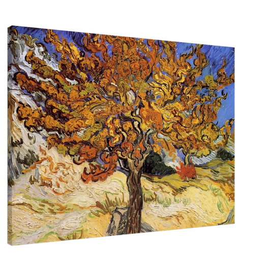Vincent van Gogh - Mulberry Tree Canvas - 20x30 cm / 8x12 inches-canvas