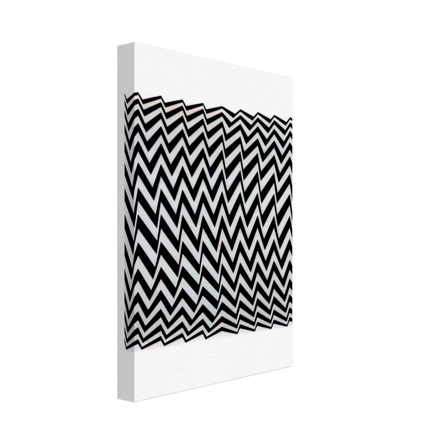 Bridget Riley - FRAGMENT 3 1965 Canvas - 70x100 cm / 28x40 inches-canvas