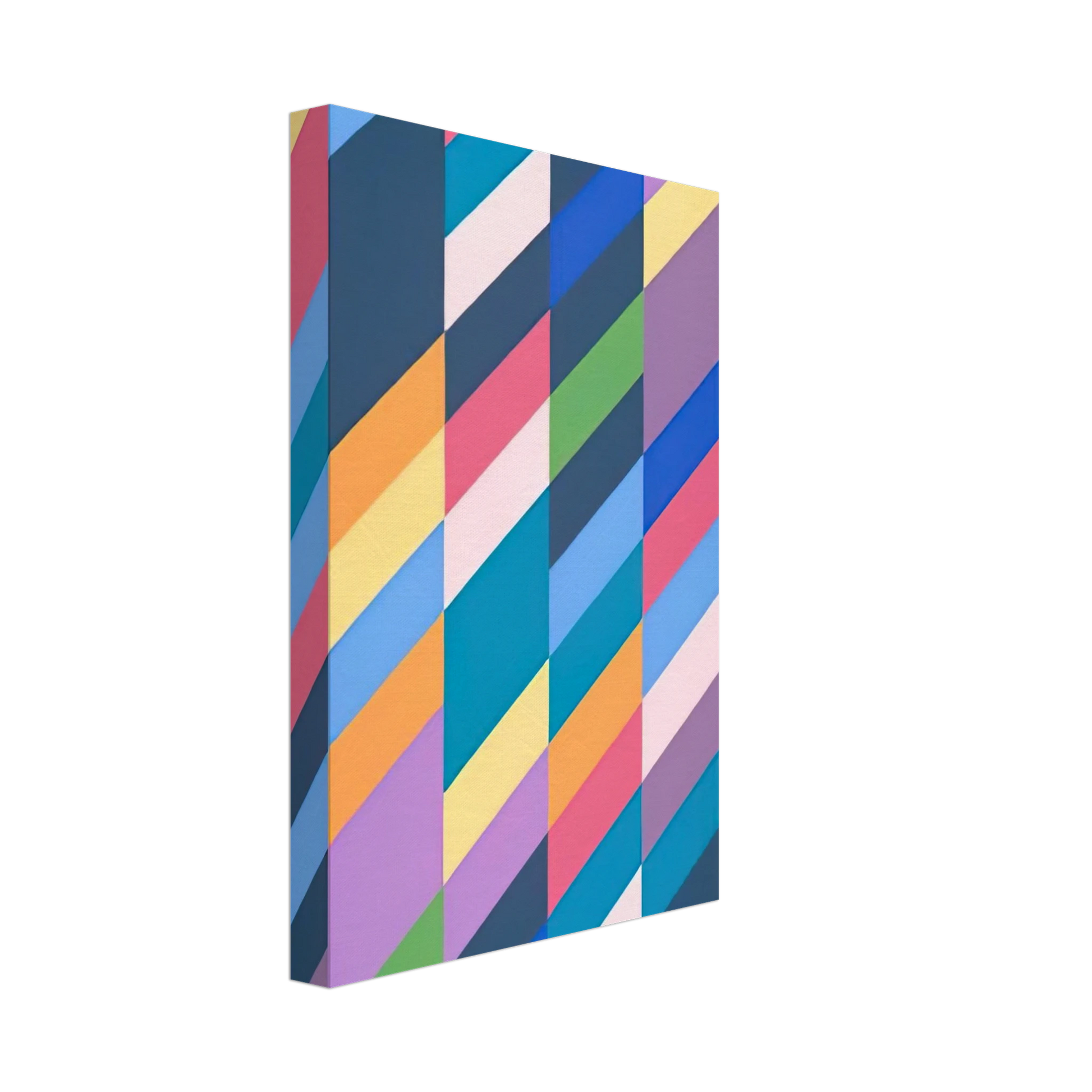 Bridget Riley - SHADOW PLAY 1990 Canvas - 40x60 cm / 16x24 inches-canvas