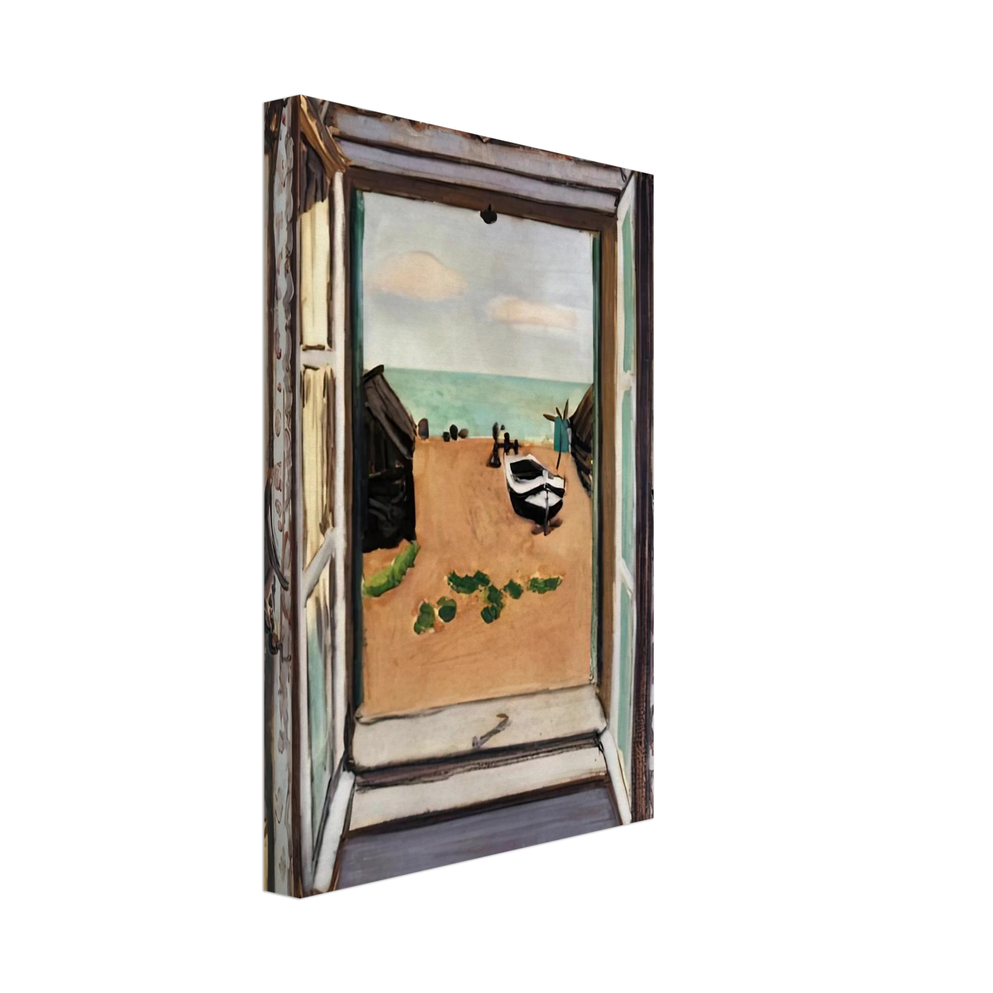 Henri Matisse - OPEN WINDOW ETRETAT 1920 Canvas - 70x100 cm / 28x40 inches-canvas
