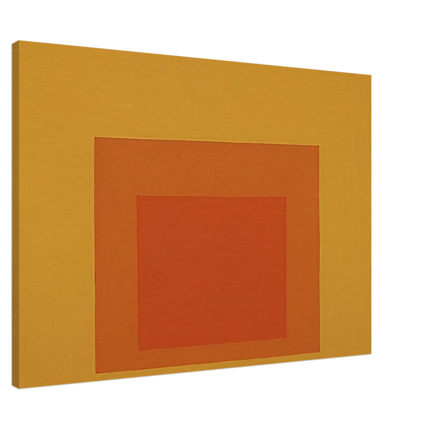 Josef Albers - HOMAGE TO THE SQUARE 1967 Canvas - 20x30 cm / 8x12 inches-canvas