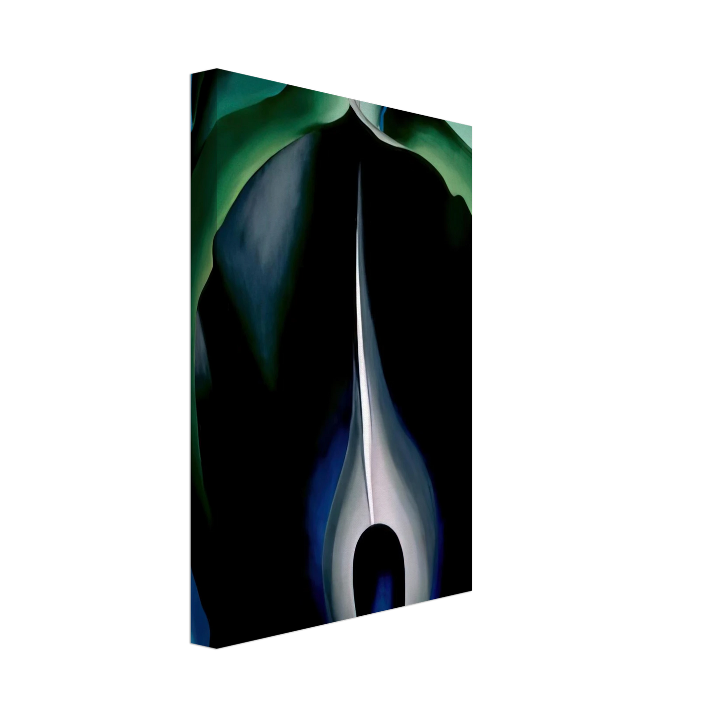 Georgia O'Keeffe - Jack-in-the-Pulpit No. IV Canvas - 40x60 cm / 16x24 inches-canvas