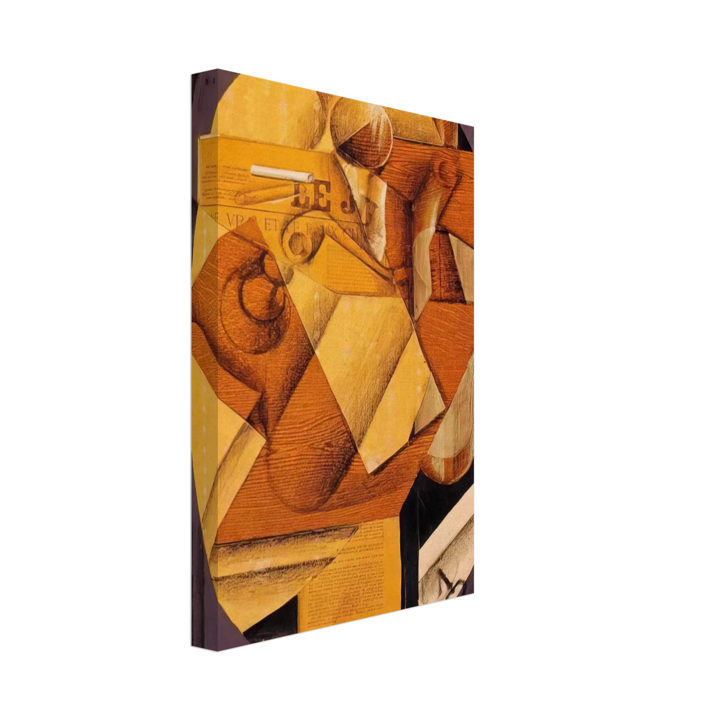 Juan Gris - THE TABLE 1914 Canvas - 40x60 cm / 16x24 inches-canvas