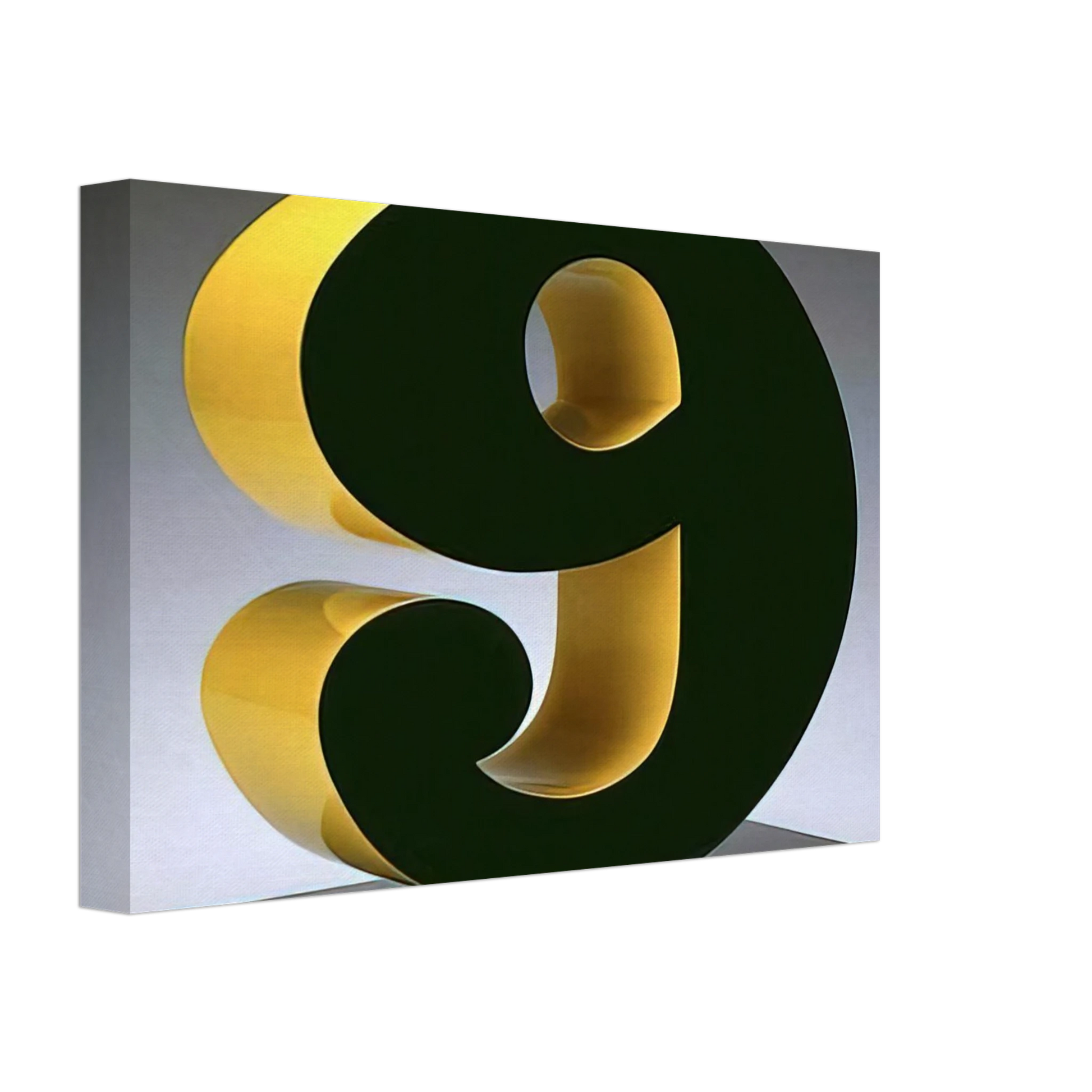 Robert Indiana - Nine Canvas - 70x100 cm / 28x40 inches-canvas