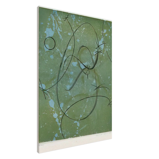 Max Ernst - Homage to Marcel Duchamp Canvas - 20x30 cm / 8x12 inches-canvas