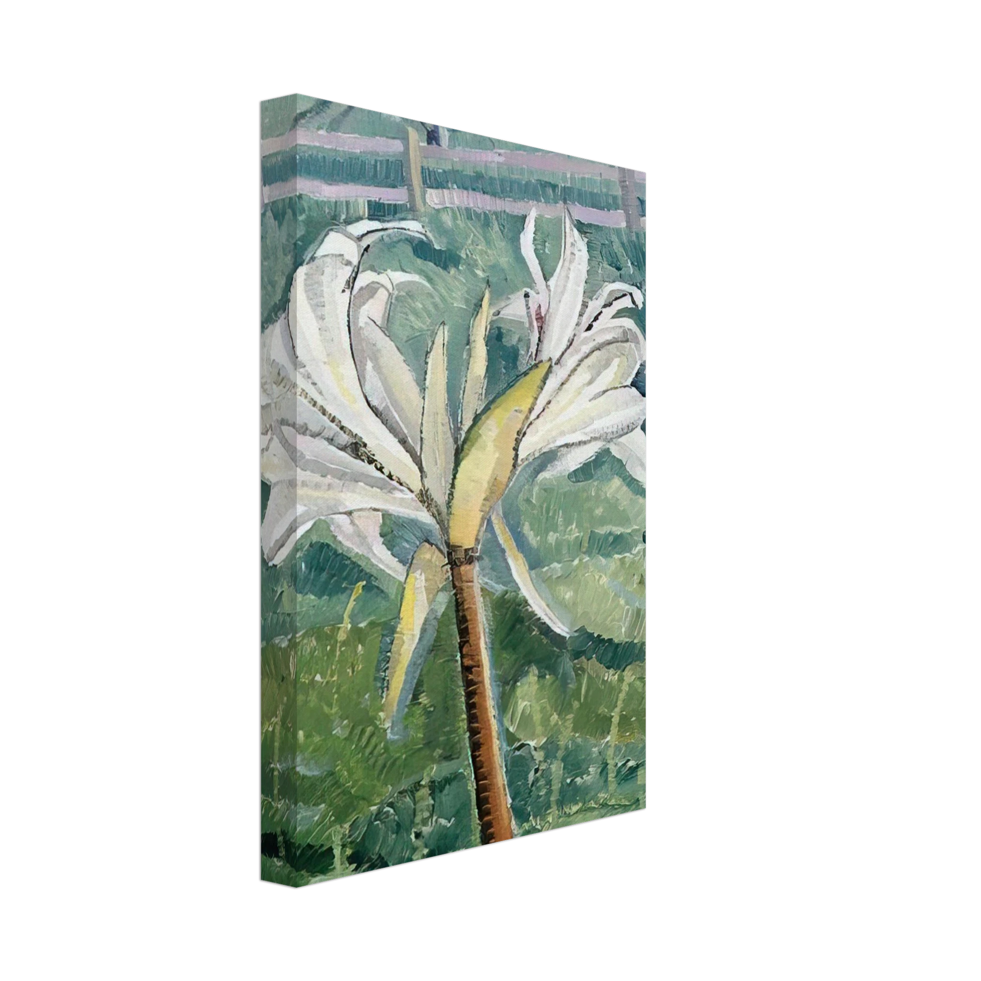 Grace Cossington Smith - Lily growing in a field by the sea - 1927 Canvas - 70x100 cm / 28x40 inches-canvas