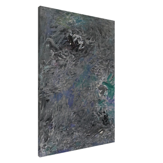 Milton Resnick - UNTITLED 6 1959 Canvas - 20x30 cm / 8x12 inches-canvas