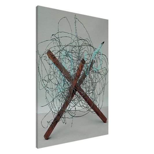 James Rosenquist - Tumbleweed Canvas - 20x30 cm / 8x12 inches-canvas