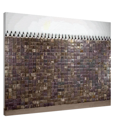 Christian Boltanski - C BOLTANSKI ARCHIVES 1989 Canvas - 20x30 cm / 8x12 inches-canvas