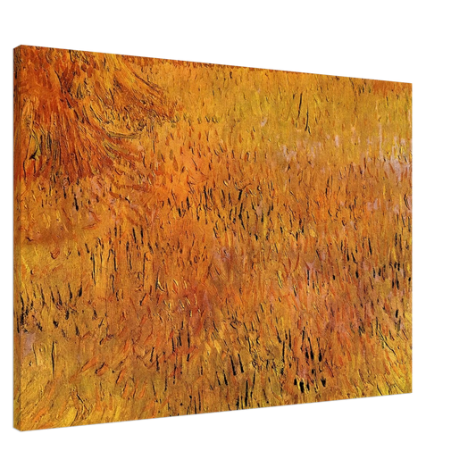 Vincent van Gogh - Arles View from the Wheat Fields Canvas - 20x30 cm / 8x12 inches-canvas