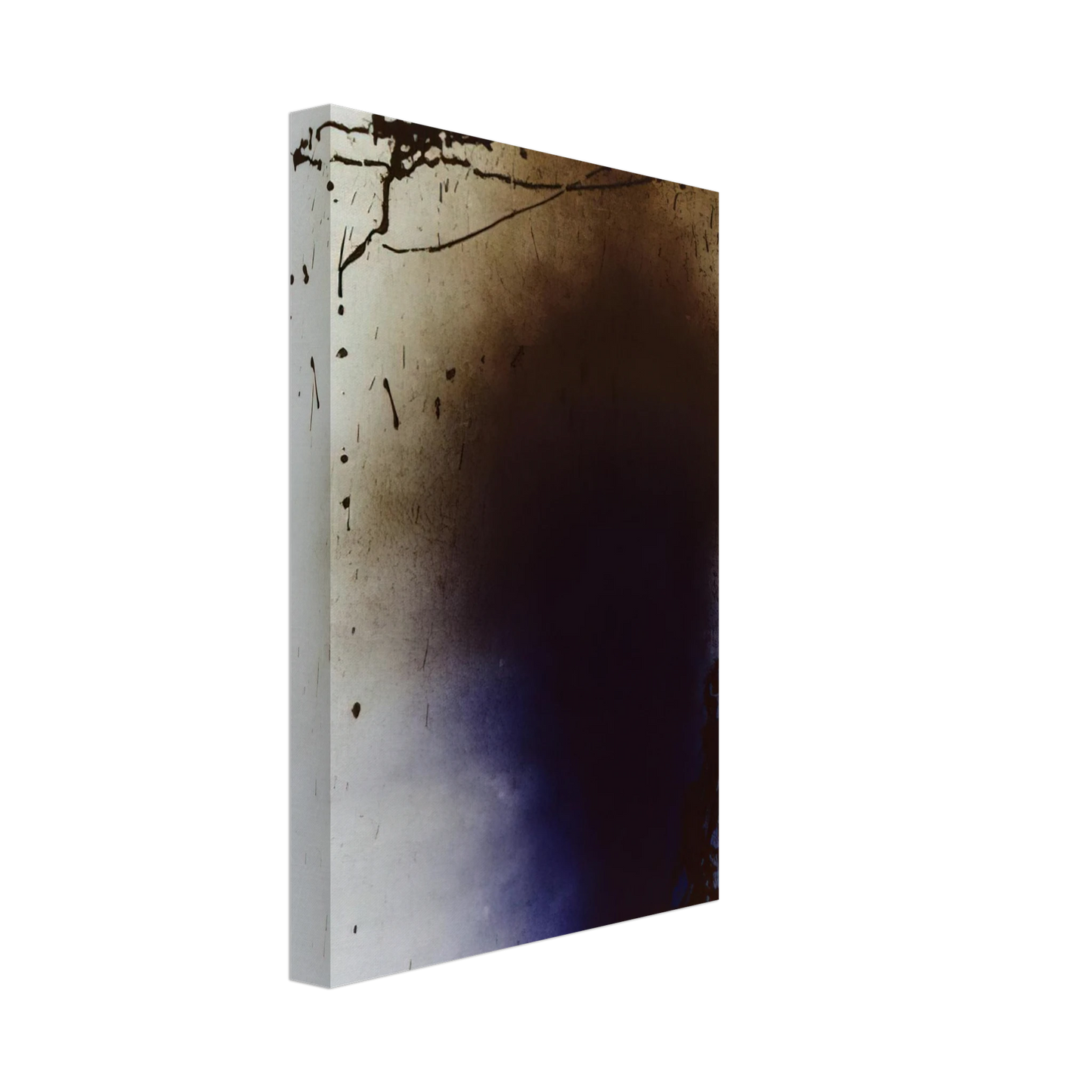 Hans Hartung - Untitled T1989-U11 - 1989 Canvas - 70x100 cm / 28x40 inches-canvas