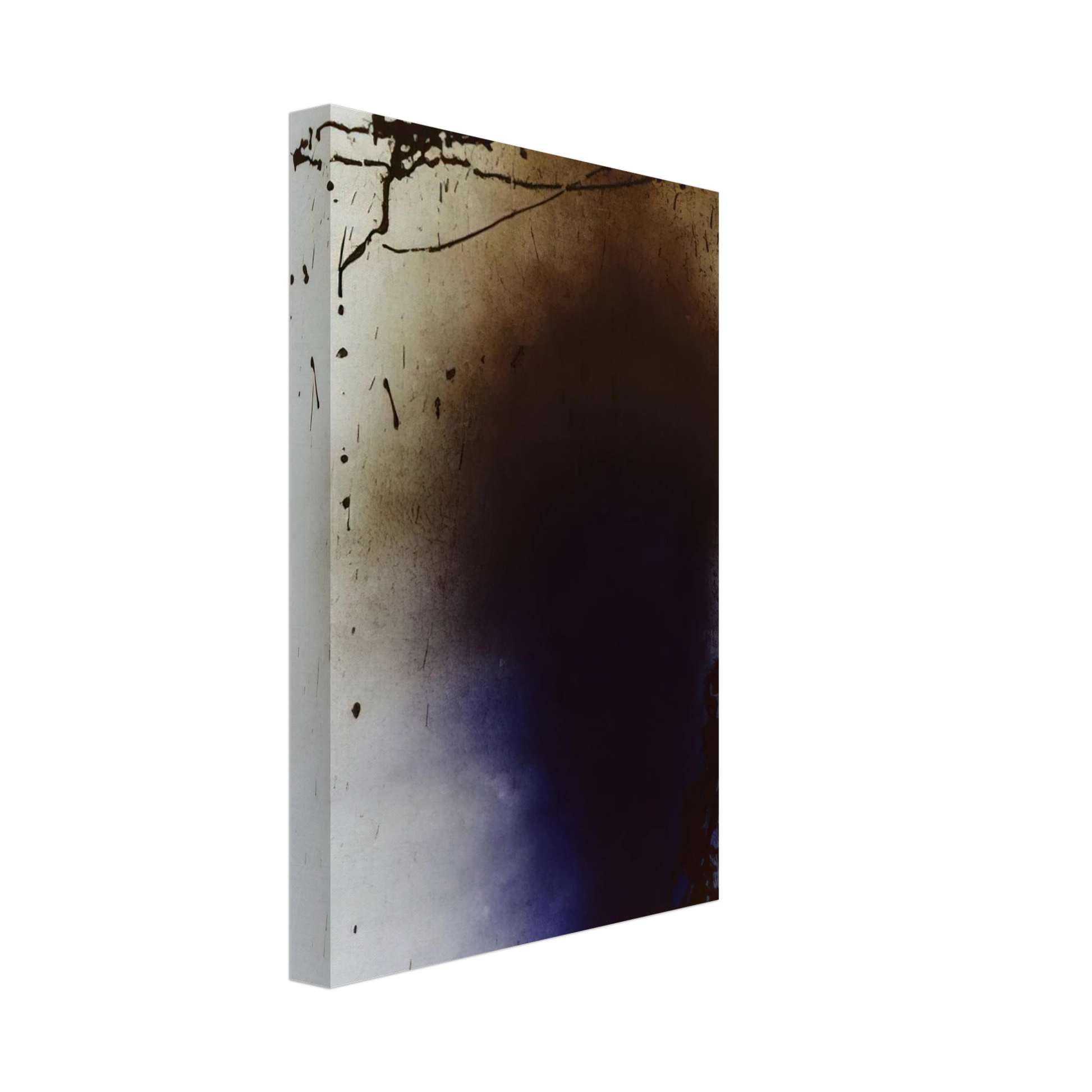 Hans Hartung - Untitled T1989-U11 - 1989 Canvas - 70x100 cm / 28x40 inches-canvas