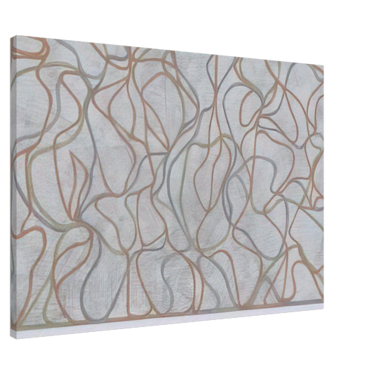 Brice Marden - Distant Muses - 2000 Canvas - 20x30 cm / 8x12 inches-canvas