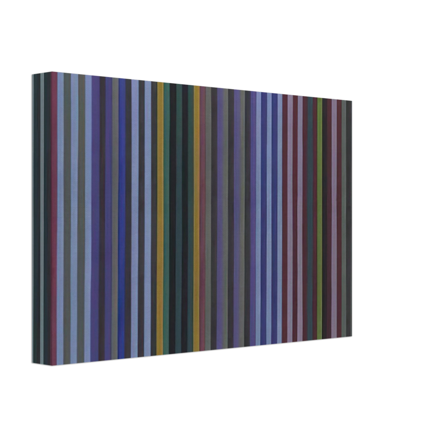 Gene Davis - Mohawk - 1970 Canvas - 70x100 cm / 28x40 inches-canvas